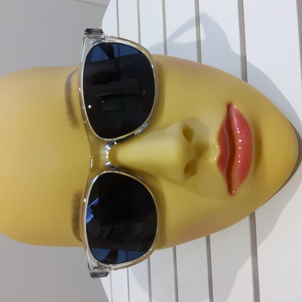 COSTA clear frame polarized sunglasses